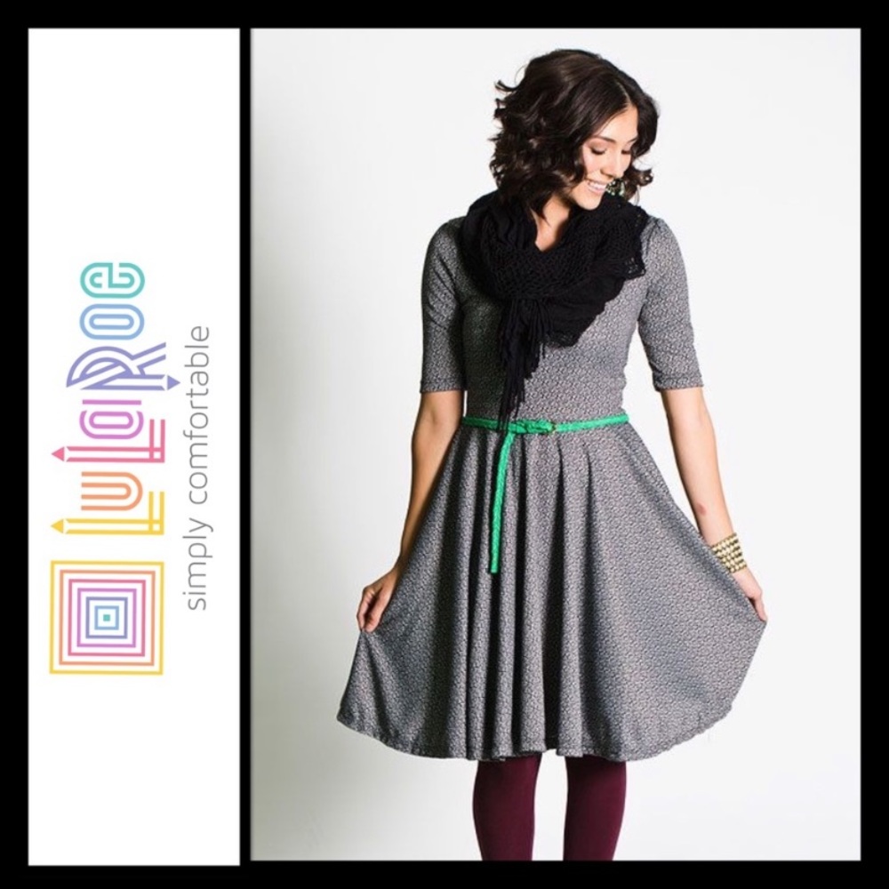 NWT LuLaRoe Grey Nicole Dress!